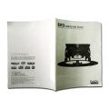 Impressão Offset de alta qualidade Softcover Catálogo / Impressão de brochuras